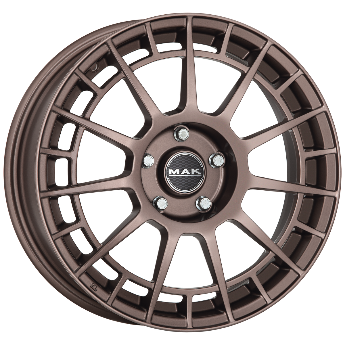 Immagine laterale cerchi in lega modello MAK NTT matt bronze ant