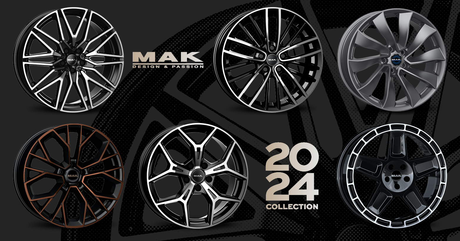 MAK forged alloy wheels for all car models